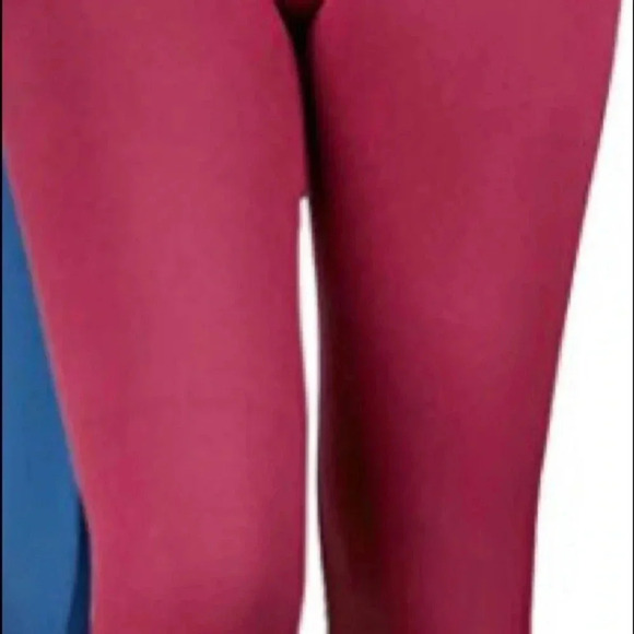 NEW With Out Tags High Waisted Fleece Lined leggings OS - Picture 3 of 5